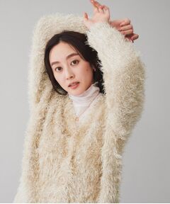 UNTITLED / アンタイトル カーディガン・ボレロ | 【TORRAZZO DONNA】シャギーVネックカーディガン