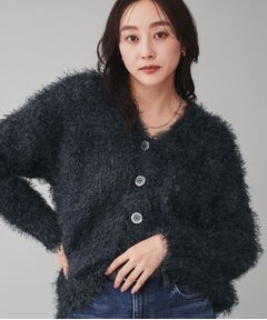 UNTITLED / アンタイトル カーディガン・ボレロ | 【TORRAZZO DONNA】シャギーVネックカーディガン