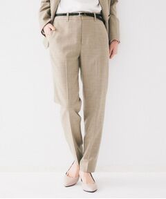 UNTITLED / アンタイトル パンツ | 【日本製/通勤スーツ】ウーステッドフラノ テーパードパンツ