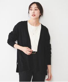 UNTITLED / アンタイトル カーディガン・ボレロ | 着流しニットカーディガン