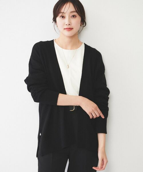 UNTITLED / アンタイトル カーディガン・ボレロ | 着流しニットカーディガン | 詳細7