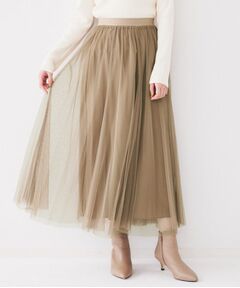 UNTITLED / アンタイトル ロング・マキシ丈スカート | チュールスカート
