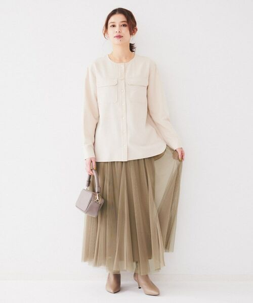 UNTITLED / アンタイトル ロング・マキシ丈スカート | チュールスカート | 詳細11