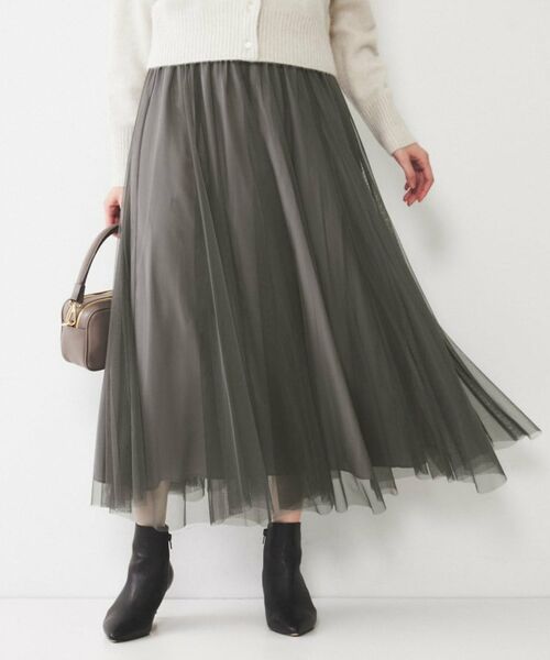UNTITLED / アンタイトル ロング・マキシ丈スカート | チュールスカート | 詳細2