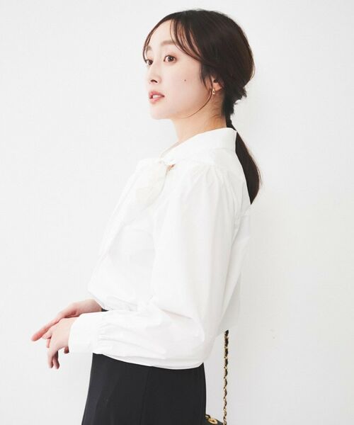 UNTITLED / アンタイトル シャツ・ブラウス | TCボウタイブラウス | 詳細2