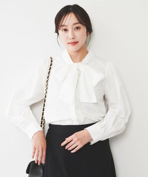 UNTITLED / アンタイトル シャツ・ブラウス | TCボウタイブラウス | 詳細3