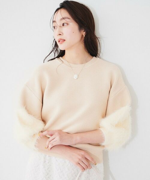 UNTITLED / アンタイトル ニット・セーター | 【TORRAZZO DONNA】シャギーニットトップス | 詳細2