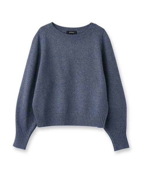 UNTITLED / アンタイトル ニット・セーター | 【アンサンブル可能/ラメ調】シャイニーセミラグランプルオーバーニット | 詳細1