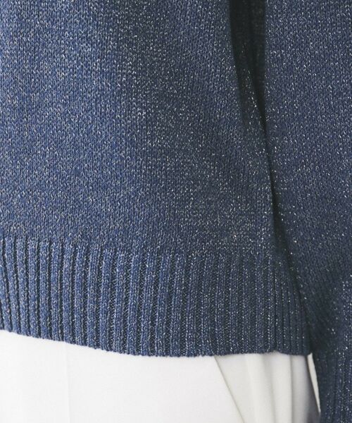 UNTITLED / アンタイトル ニット・セーター | 【アンサンブル可能/ラメ調】シャイニーセミラグランプルオーバーニット | 詳細24