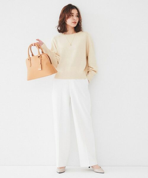 UNTITLED / アンタイトル ニット・セーター | 【アンサンブル可能/ラメ調】シャイニーセミラグランプルオーバーニット | 詳細7