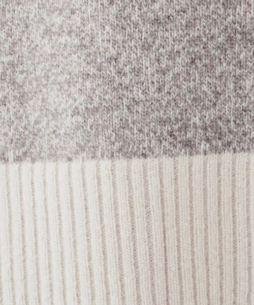 UNTITLED / アンタイトル ニット・セーター | ラムウールカシミヤ ボトルネックプルオーバーニット | 詳細17
