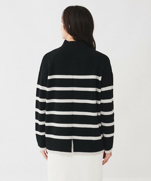 UNTITLED / アンタイトル ニット・セーター | ラムウールカシミヤ ボトルネックプルオーバーニット | 詳細20