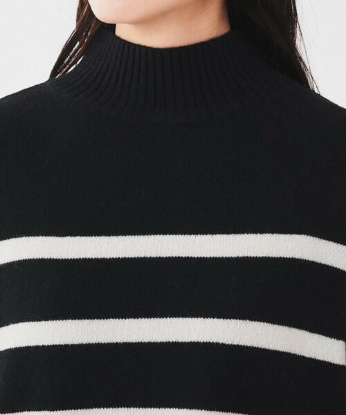 UNTITLED / アンタイトル ニット・セーター | ラムウールカシミヤ ボトルネックプルオーバーニット | 詳細21