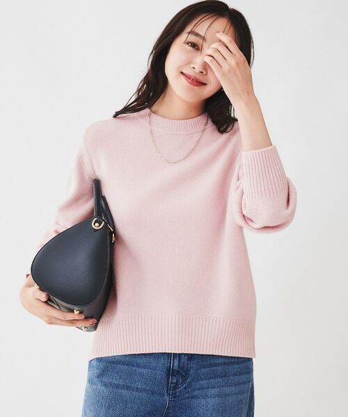 UNTITLED / アンタイトル ニット・セーター | ラムウールカシミヤ パフスリーブプルオーバーニット | 詳細10