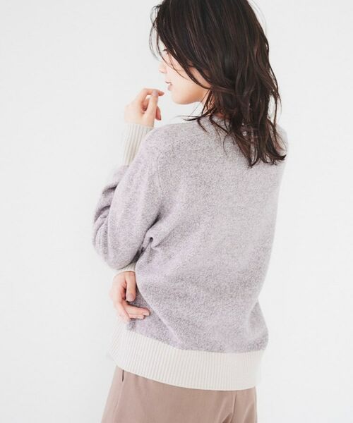 UNTITLED / アンタイトル ニット・セーター | ラムウールカシミヤ パフスリーブプルオーバーニット | 詳細19