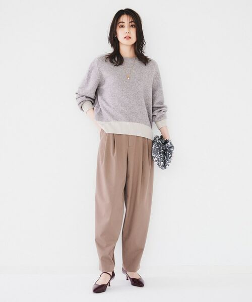 UNTITLED / アンタイトル ニット・セーター | ラムウールカシミヤ パフスリーブプルオーバーニット | 詳細20