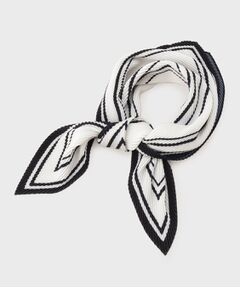 UNTITLED / アンタイトル バンダナ・スカーフ | ジオメトリックプリーツスカーフ