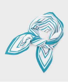 UNTITLED / アンタイトル バンダナ・スカーフ | ジオメトリックプリーツスカーフ