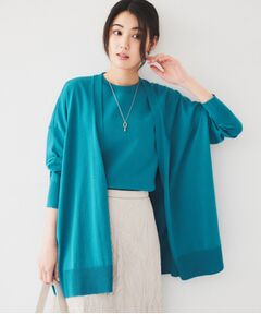 UNTITLED / アンタイトル カーディガン・ボレロ | ボタンレスニットカーディガン