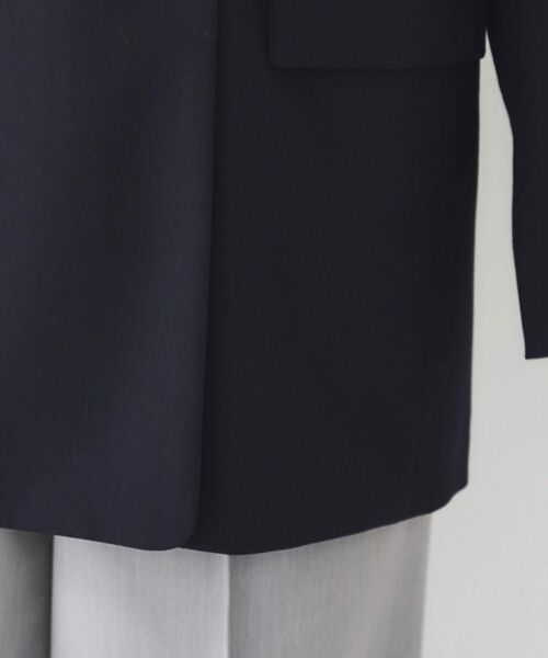 UNTITLED / アンタイトル テーラードジャケット | 【通勤/春の軽羽織り】サマーウール調 ダブルブレストジャケット | 詳細19