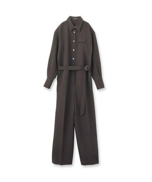 UNTITLED / アンタイトル サロペット・オールインワン | 【朝比奈 彩×Oggi×UNTITLED スペシャルコラボ】シャツカラーオールインワン | 詳細1