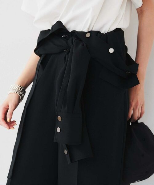 UNTITLED / アンタイトル サロペット・オールインワン | 【朝比奈 彩×Oggi×UNTITLED スペシャルコラボ】シャツカラーオールインワン | 詳細10