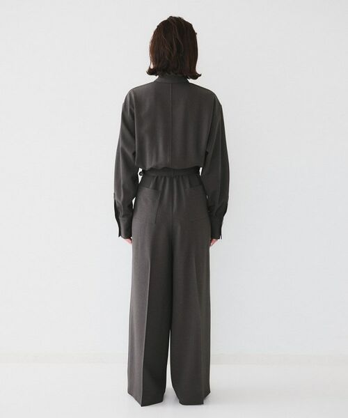 UNTITLED / アンタイトル サロペット・オールインワン | 【朝比奈 彩×Oggi×UNTITLED スペシャルコラボ】シャツカラーオールインワン | 詳細16