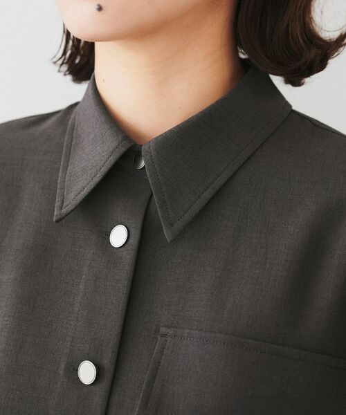 UNTITLED / アンタイトル サロペット・オールインワン | 【朝比奈 彩×Oggi×UNTITLED スペシャルコラボ】シャツカラーオールインワン | 詳細17