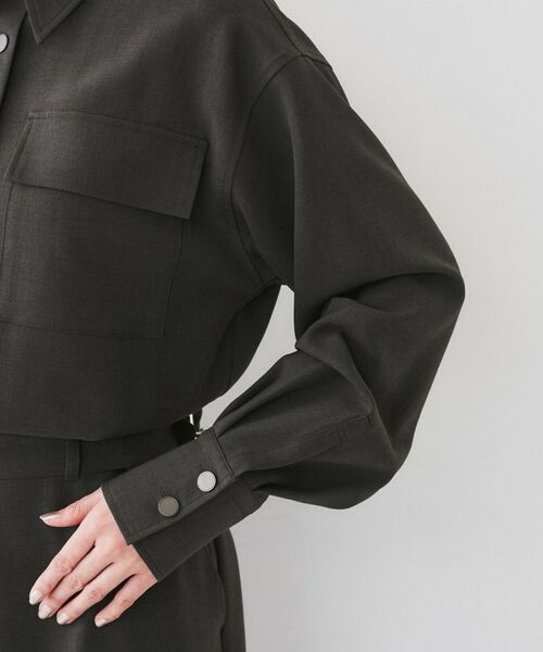 UNTITLED / アンタイトル サロペット・オールインワン | 【朝比奈 彩×Oggi×UNTITLED スペシャルコラボ】シャツカラーオールインワン | 詳細19
