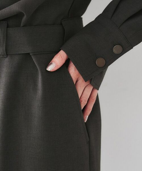 UNTITLED / アンタイトル サロペット・オールインワン | 【朝比奈 彩×Oggi×UNTITLED スペシャルコラボ】シャツカラーオールインワン | 詳細22