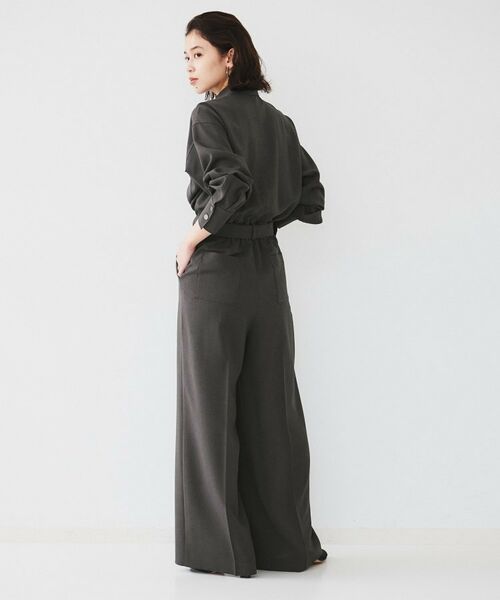 UNTITLED / アンタイトル サロペット・オールインワン | 【朝比奈 彩×Oggi×UNTITLED スペシャルコラボ】シャツカラーオールインワン | 詳細5