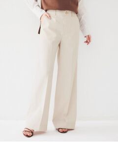 UNTITLED / アンタイトル パンツ | コットンライク ワイドストレートパンツ