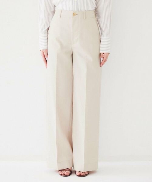 UNTITLED / アンタイトル パンツ | コットンライク ワイドストレートパンツ | 詳細10