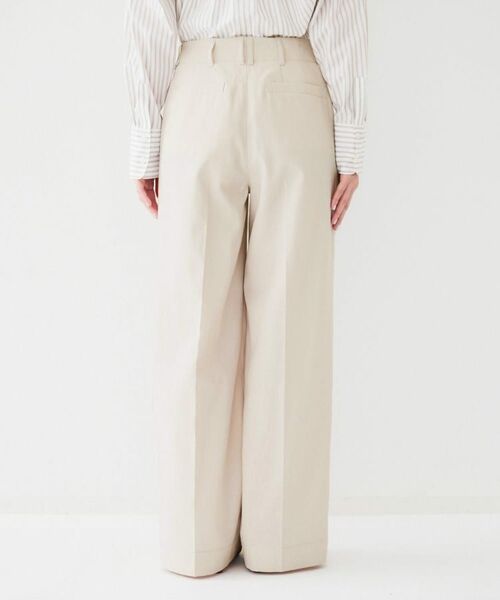 UNTITLED / アンタイトル パンツ | コットンライク ワイドストレートパンツ | 詳細12