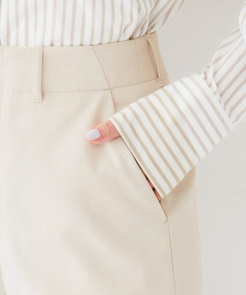 UNTITLED / アンタイトル パンツ | コットンライク ワイドストレートパンツ | 詳細14