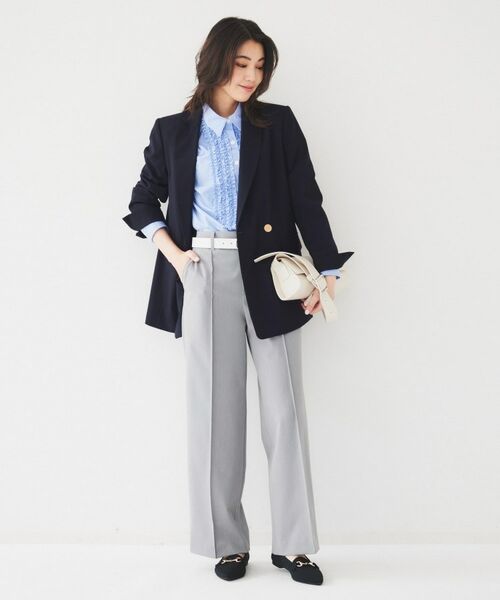 UNTITLED / アンタイトル パンツ | ストレッチストレートパンツ | 詳細10