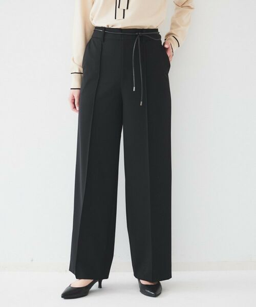 UNTITLED / アンタイトル パンツ | ストレッチストレートパンツ | 詳細12