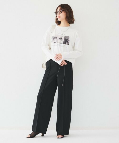 UNTITLED / アンタイトル パンツ | ストレッチストレートパンツ | 詳細15