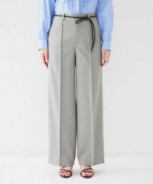 UNTITLED / アンタイトル パンツ | ストレッチストレートパンツ | 詳細17