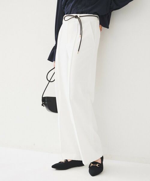 UNTITLED / アンタイトル パンツ | ストレッチストレートパンツ | 詳細2