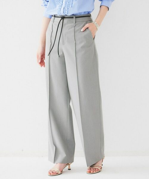 UNTITLED / アンタイトル パンツ | ストレッチストレートパンツ | 詳細6