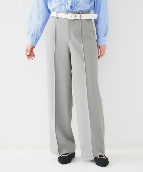 UNTITLED / アンタイトル パンツ | ストレッチストレートパンツ | 詳細9