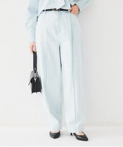 美品　アンタイトル　パンツ ストレッチストレートパンツ（フルレングスパンツ） | UNTITLED