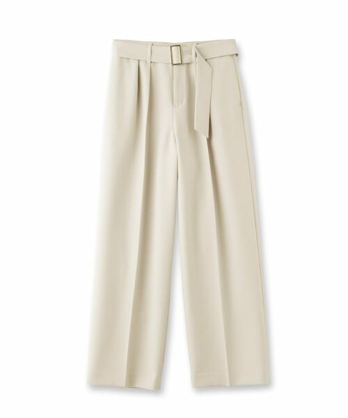 UNTITLED / アンタイトル パンツ | ベルト付き2タックパンツ | 詳細1