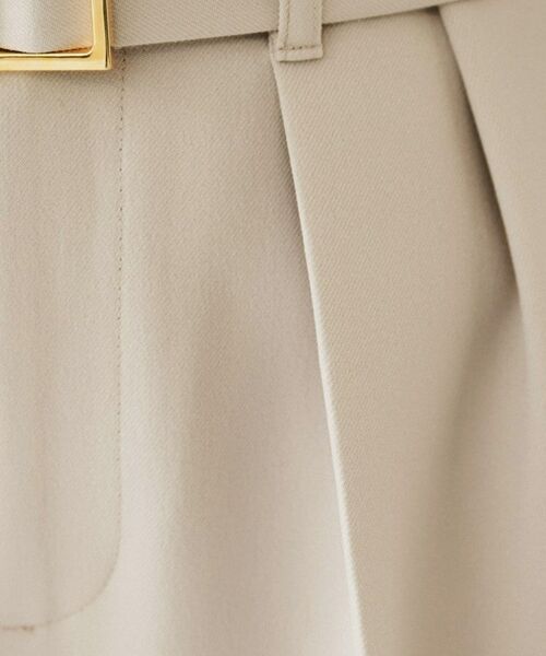 UNTITLED / アンタイトル パンツ | ベルト付き2タックパンツ | 詳細10