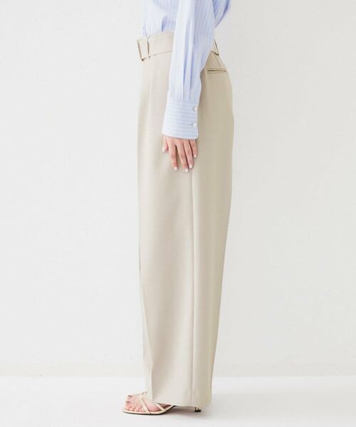 UNTITLED / アンタイトル パンツ | ベルト付き2タックパンツ | 詳細17