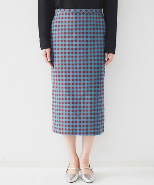 UNTITLED / アンタイトル スカート | 【セットアップ可能】ギンガムチェック ペンシルスカート | 詳細13
