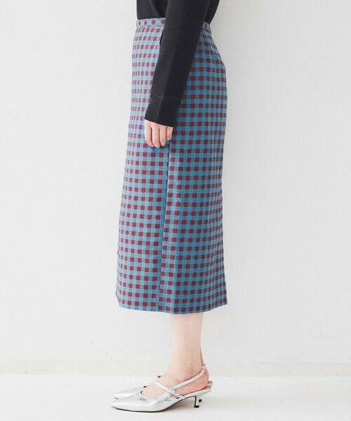 UNTITLED / アンタイトル スカート | 【セットアップ可能】ギンガムチェック ペンシルスカート | 詳細14