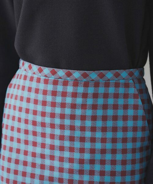 UNTITLED / アンタイトル スカート | 【セットアップ可能】ギンガムチェック ペンシルスカート | 詳細16