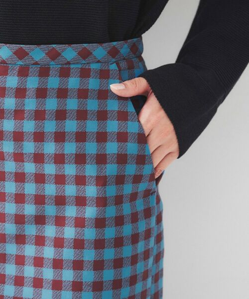UNTITLED / アンタイトル スカート | 【セットアップ可能】ギンガムチェック ペンシルスカート | 詳細18